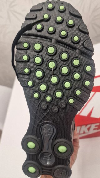 Zapatillas Nike Shox Ride 2 Negras y Verdes