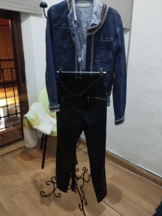 Conjunto 3 piezas Talla S pantalón nuevo de Zara