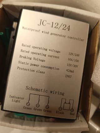 Aerogenerador Eólico 240W 12/14V