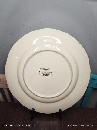 Bandeja Porcelana Francesa Vintage SARREGUEMINES