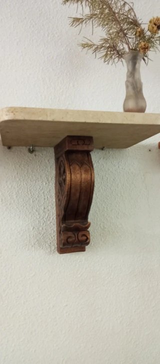 3 Ménsulas de Madera. Escucho ofertas