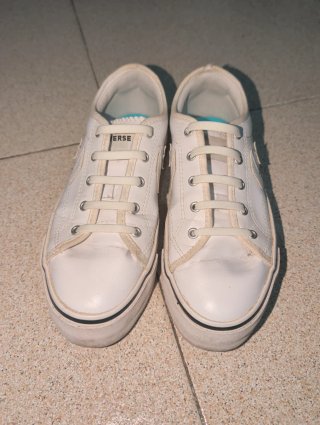 Zapatillas Converse Blancas de cuero