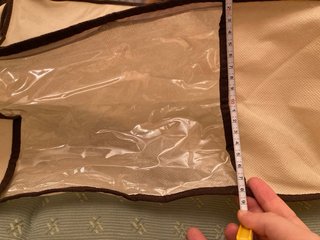 4€ por 2 organizadores de ropa y bolsos