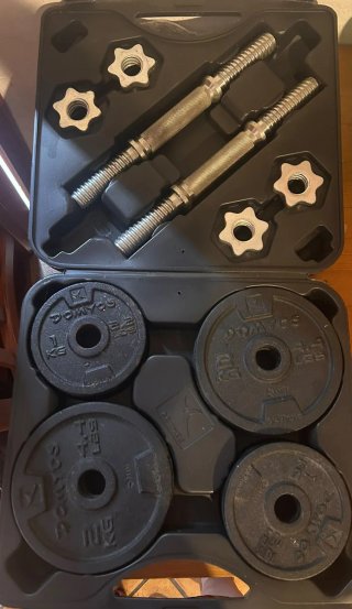 Kit de Mancuernas Domyos 20kg