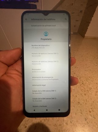 ZTE Blade A52 Lite 32GB pantalla arañada pero bien