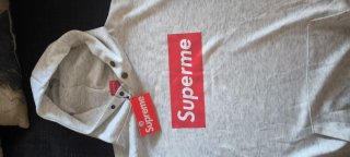 Sudadera Supreme Gris