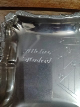 Bandeja Vintage Atlético de Madrid Joyería Serrano