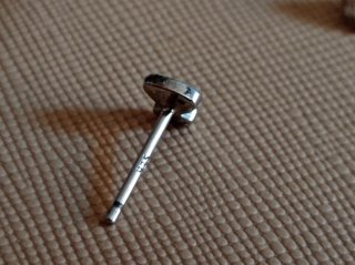 Pendientes gato plata 925