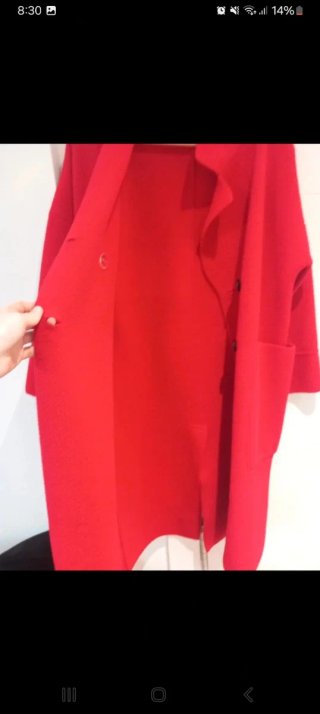 Abrigo rojo