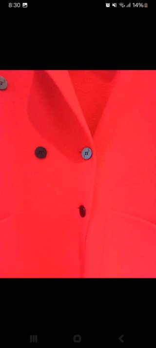 Abrigo rojo