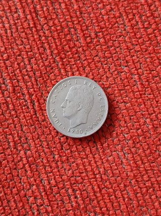 Monedas 5,25y50 pesetas Juan Carlos I mundial 82