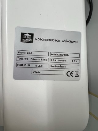 Mezcladora Amasadora Eléctrica Garhe