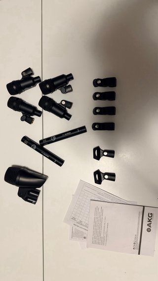 AKG Drum Set Session I - 7 micros