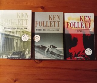 Pack tres libros de KEN FOLLET