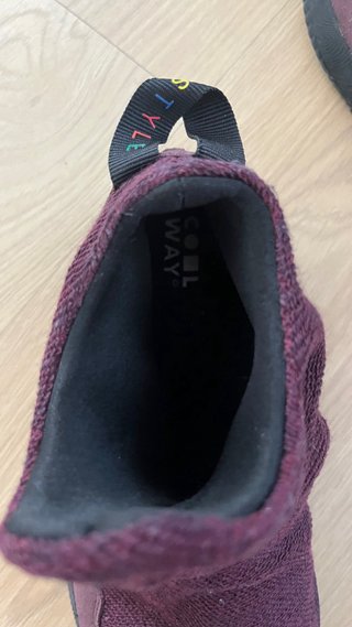 Botines Burdeos Talla 37 Nuevas