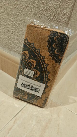 Monedero de Corcho con Estampado