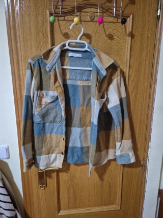 Sobrecamisa de cuadros