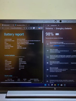 HP ZBOOK I7 1TB NVME 32GB RAM NVIDIA T600 4GB FHD