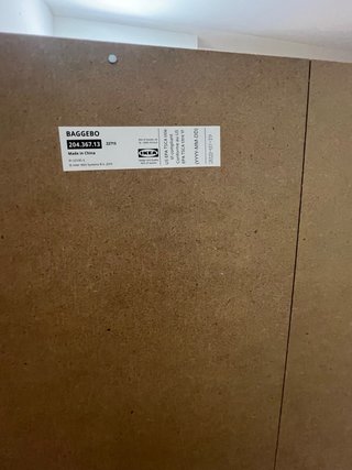 Estantería libreria IKEA BAGGEBO Blanca