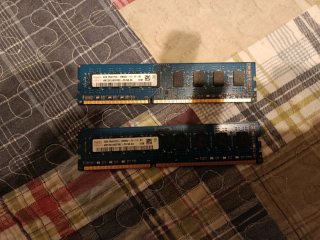 Pack 2x4GB RAM SK Hynix DDR3 1600MHz