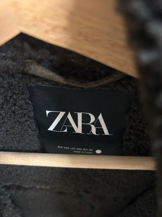 Cazadora Zara Marrón Oversize