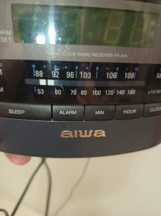 Radio Despertador Aiwa