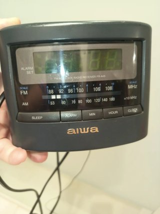 Radio Despertador Aiwa