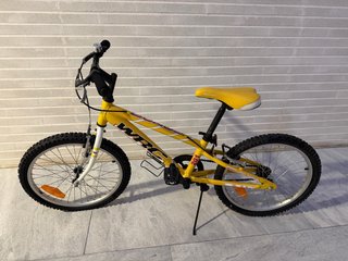 Bicicleta de Montaña Infantil WRC Amarilla