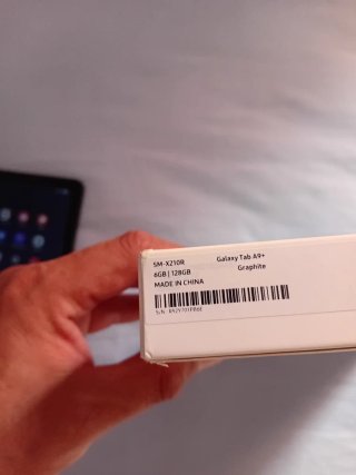 Samsung Galaxy Tab A9+ 128GB 4GB RAM Plata