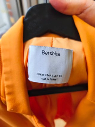 Americana Bershka Naranja