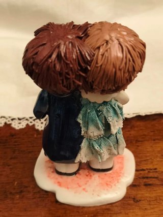 Statuetta Bimbi in Ceramica Zampiva