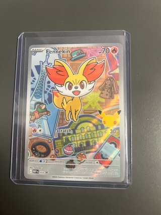 Carta Pokémon Fennekin 059 🇬🇧
