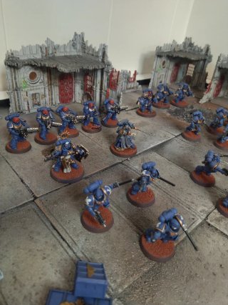 Tablero y ejércitos Warhammer 40k