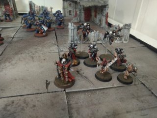 Tablero y ejércitos Warhammer 40k