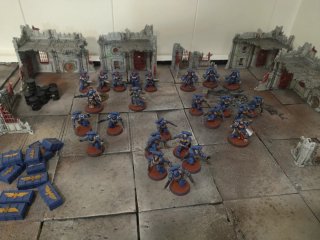 Tablero y ejércitos Warhammer 40k