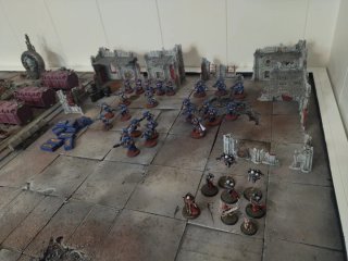 Tablero y ejércitos Warhammer 40k