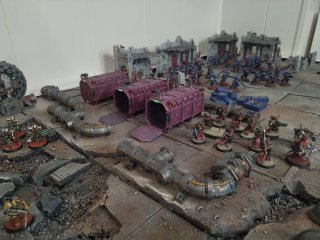 Tablero y ejércitos Warhammer 40k