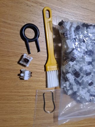 90 Switches para Teclado Mecánico