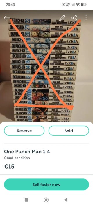 Todos los manga de mi perfil
