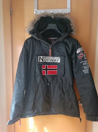 Chaqueta Geographical Norway Negra Hombre