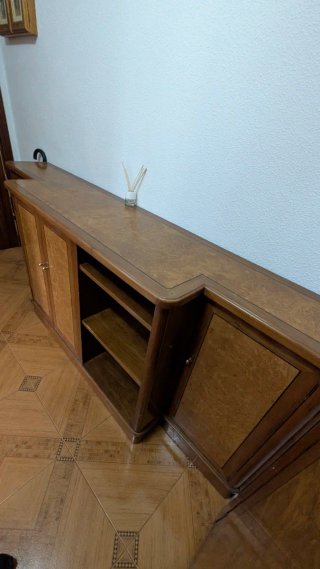 Mueble recibidor de madera