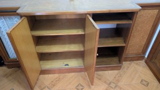 Mueble recibidor de madera