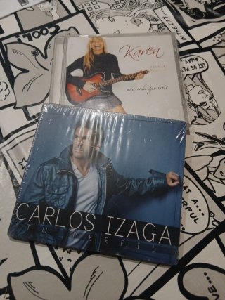2 CDs: Carlos Izaga y Karen