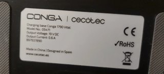 Base aspirador Conga 1790 Vital