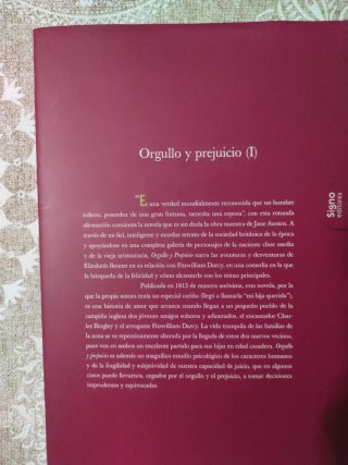Orgullo y prejuicio, Jane Austen