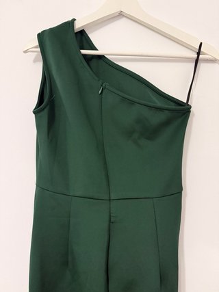 Vestido de fiesta largo verde Adyce