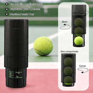 Presurizador para pelotas de pádel y tenis