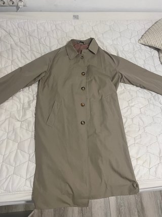 Gabardina Beige Verde