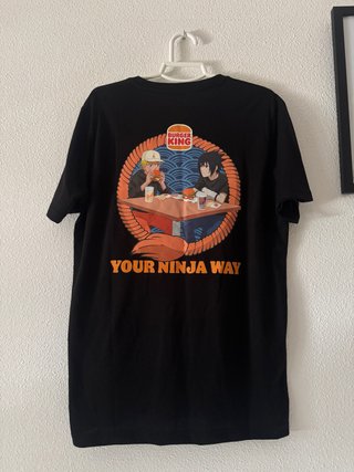 Camiseta Burger King Naruto Talla L