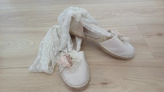Alpargatas de Comunión Juanita Talla 35